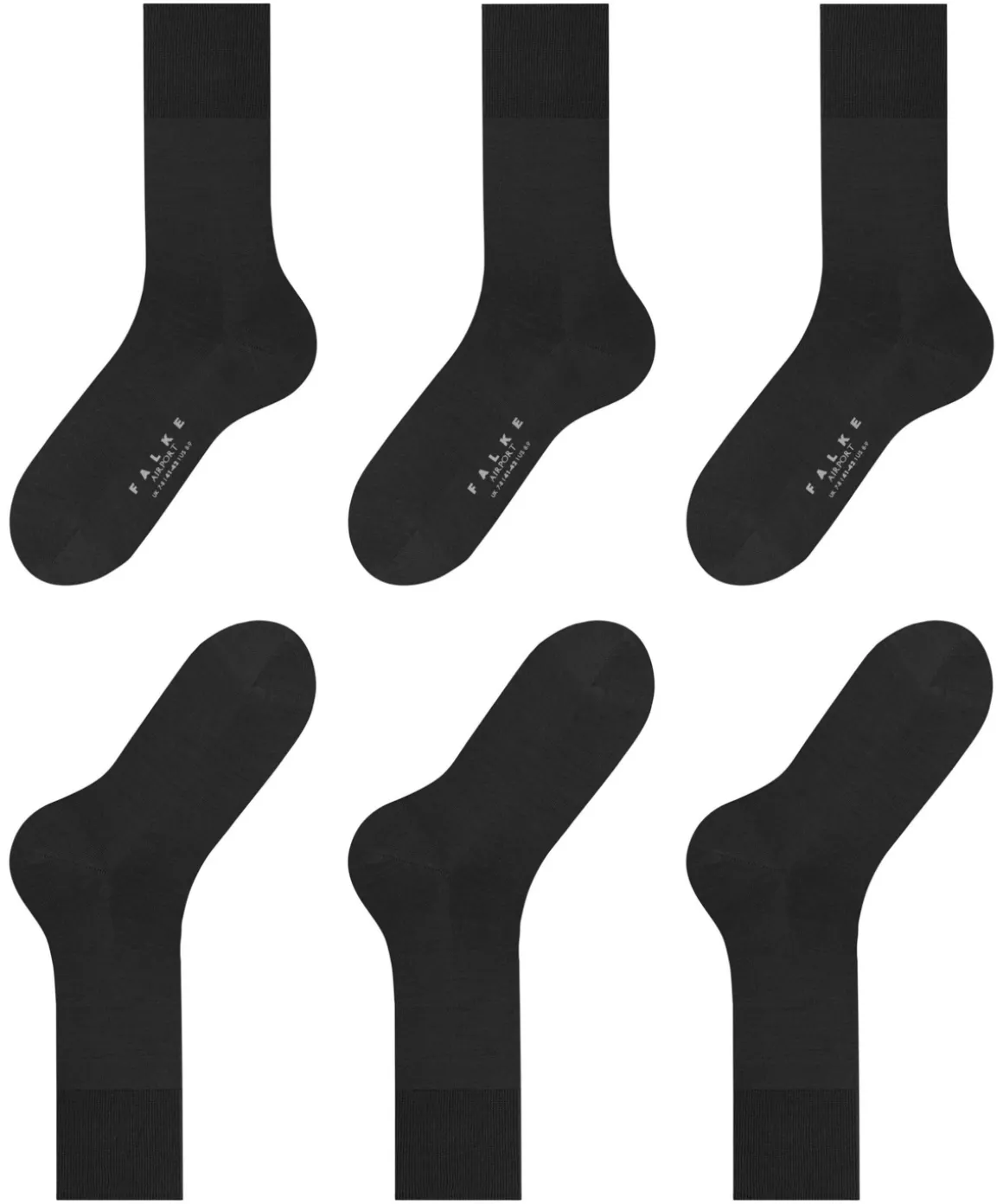 Airport 3-Pack Herren Socken