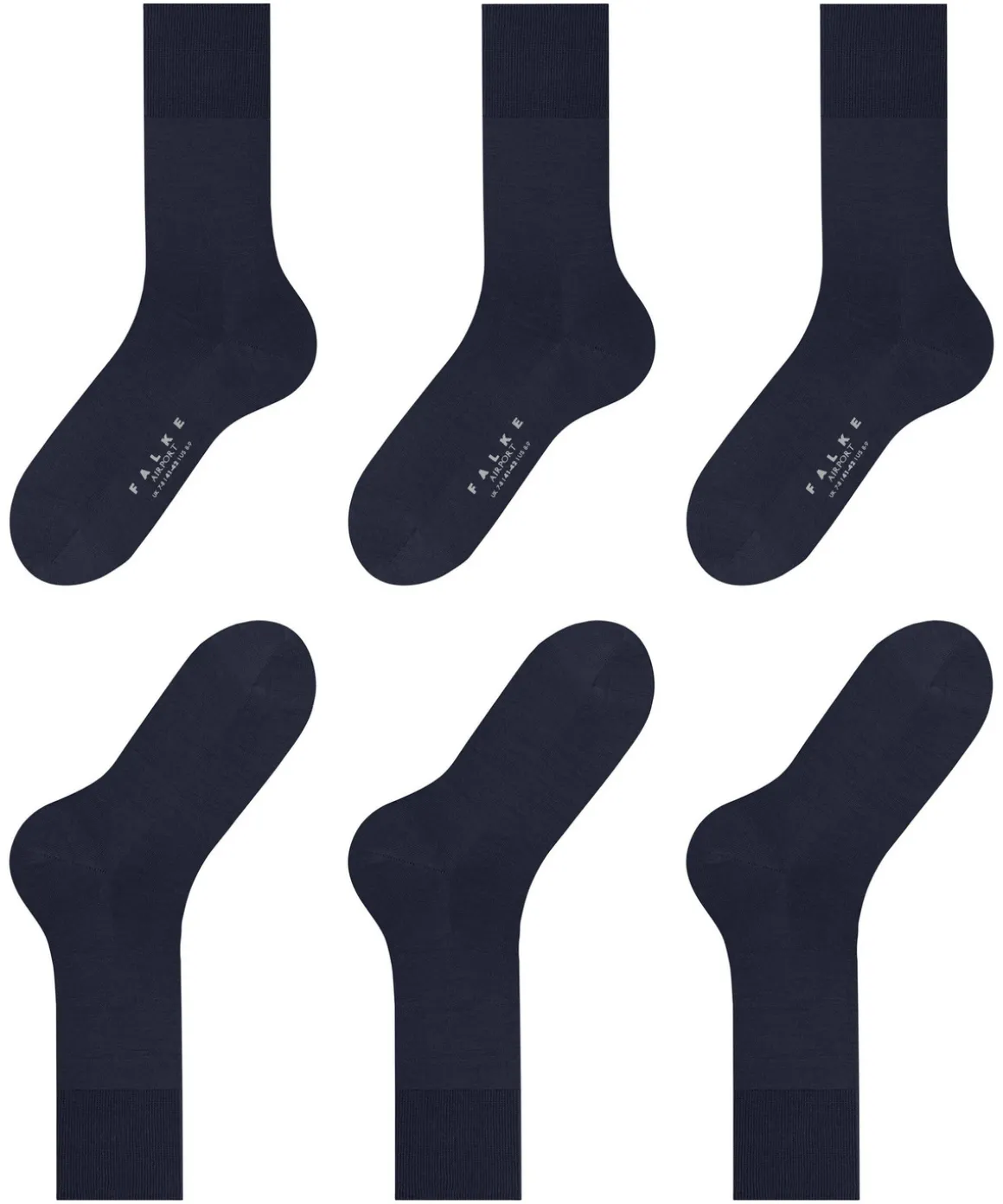 Airport 3-Pack Herren Socken