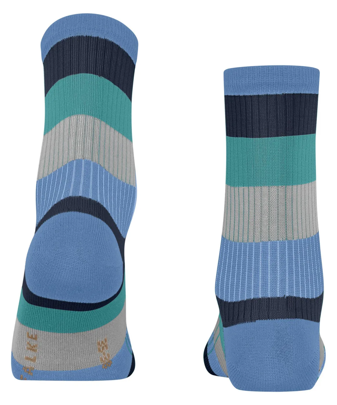 Blocky Stripe Damen Socken