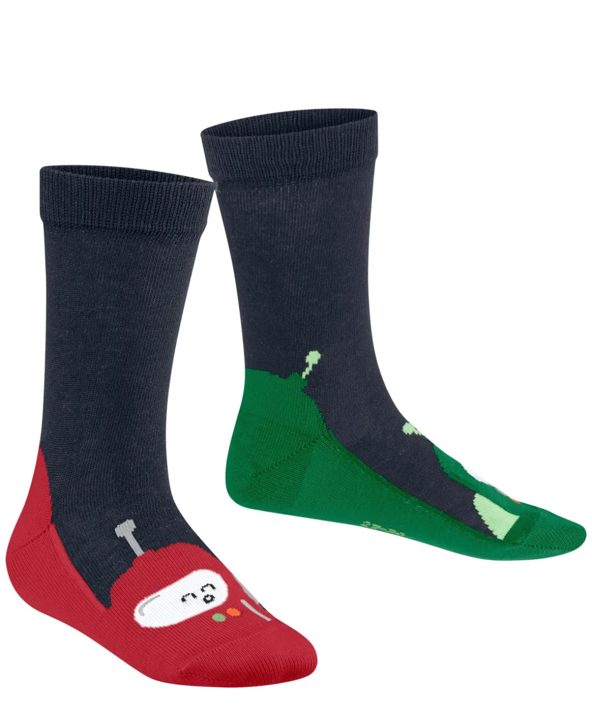 Bubble Robots Kinder Socken