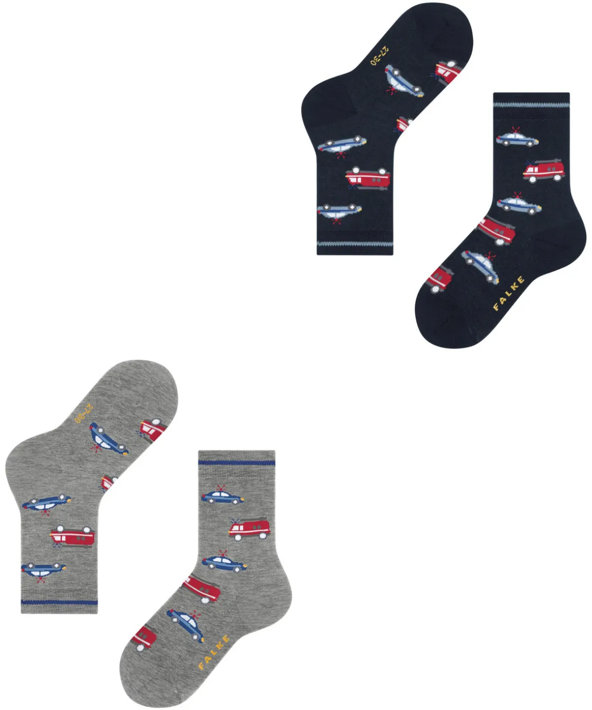 Cars 2-Pack Kinder Socken