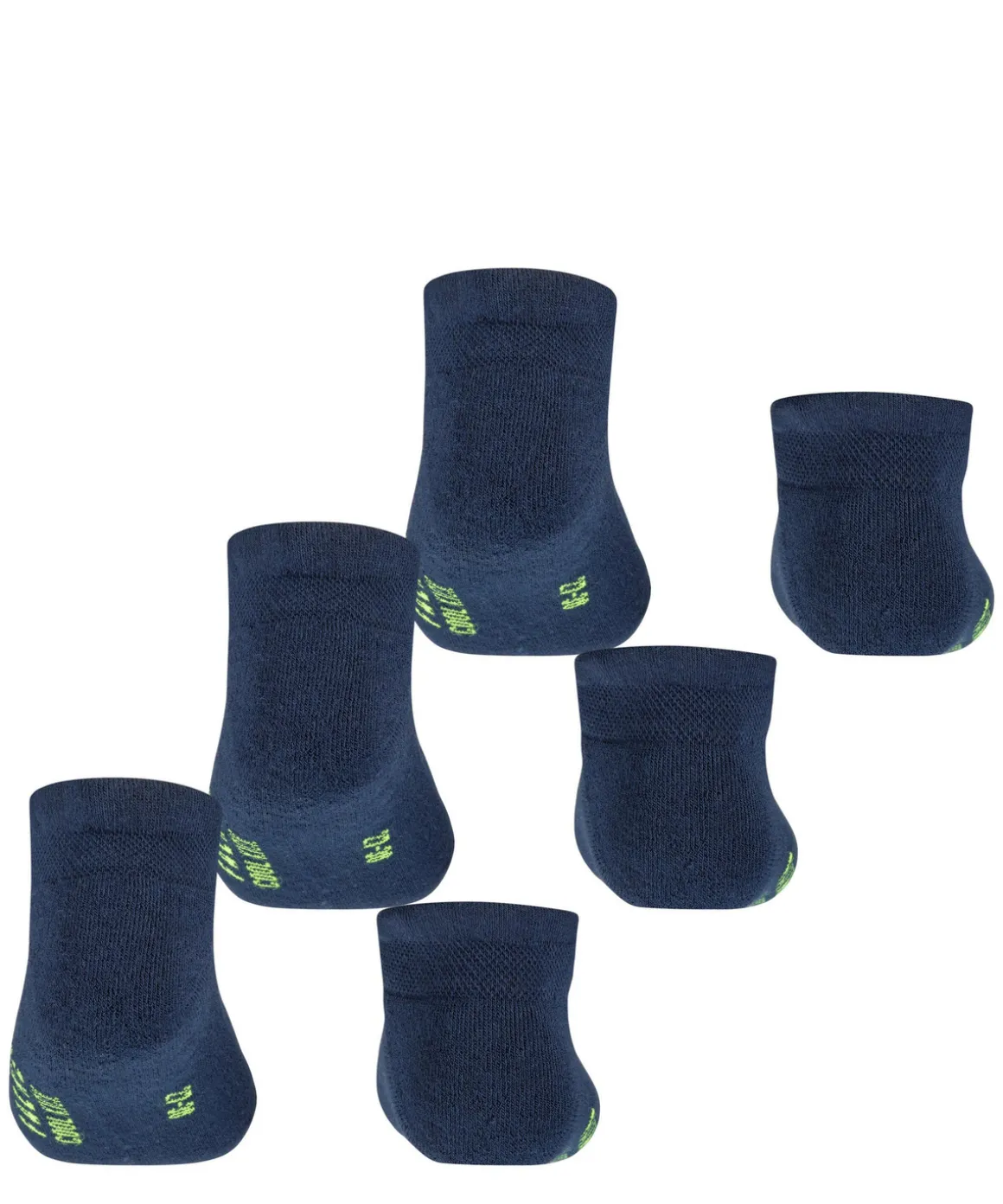 Cool Kick 3-Pack Kinder Sneakersocken