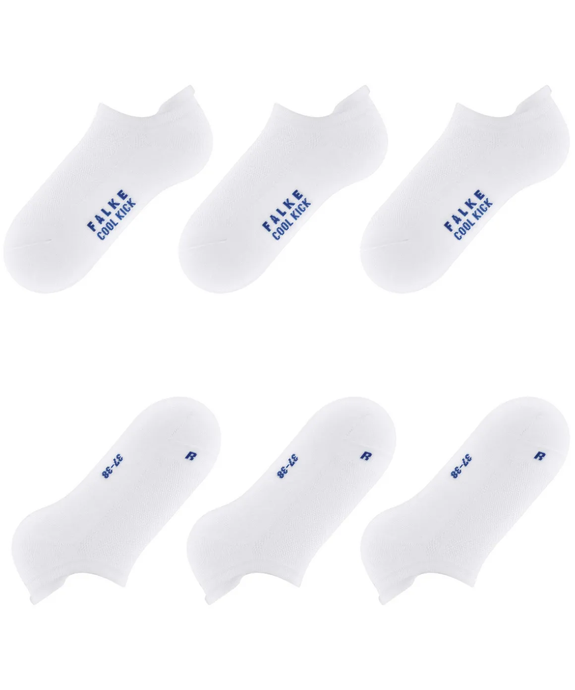 Cool Kick 3-Pack Unisex Sneakersocken