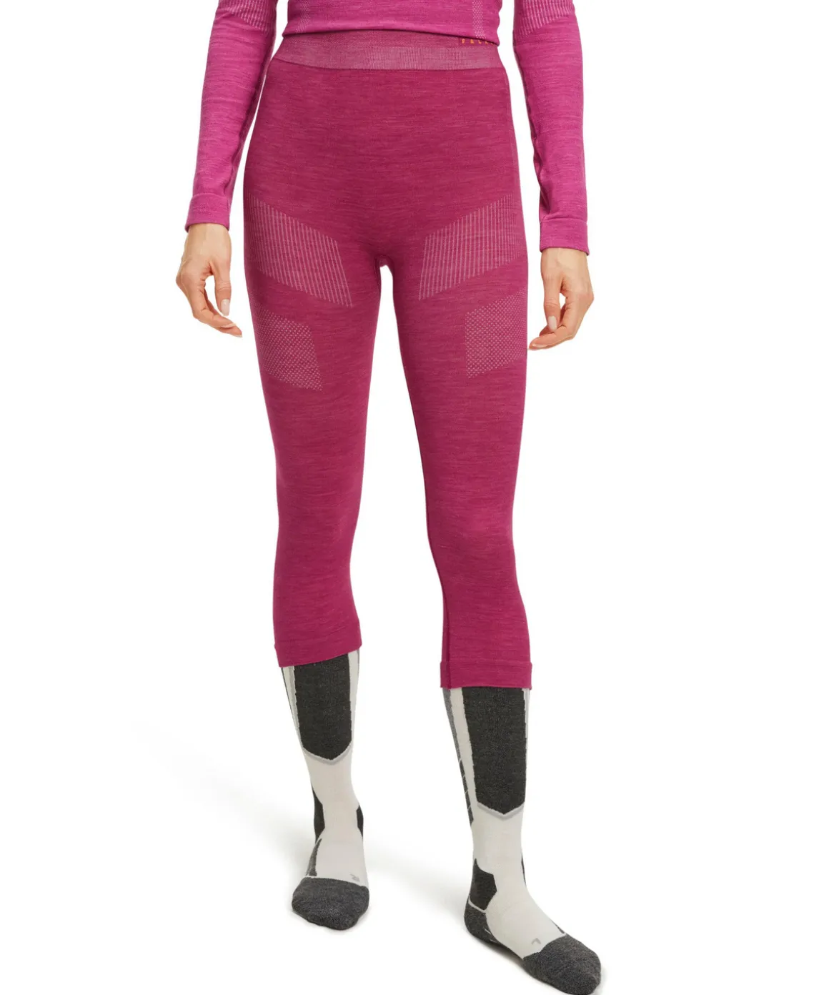 Damen 3/4 Tights Wool-Tech