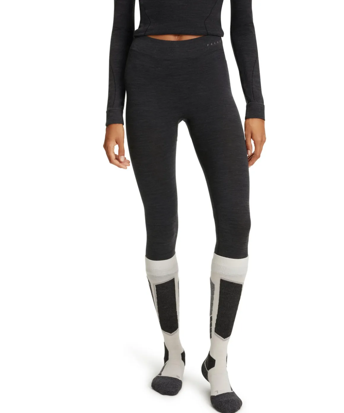 Damen 3/4 Tights Wool-Tech