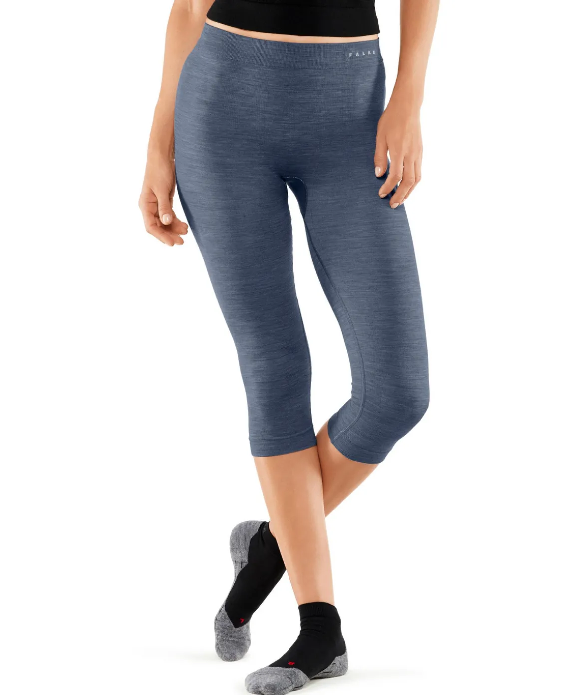 Damen 3/4 Tights Wool-Tech Light