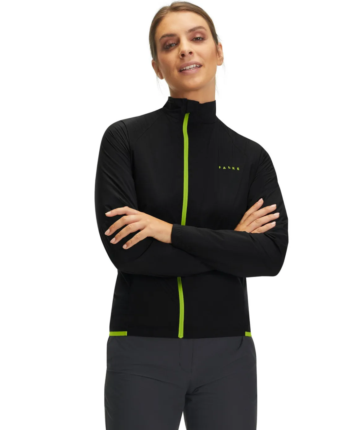 Damen Biking Jacke Stehkragen