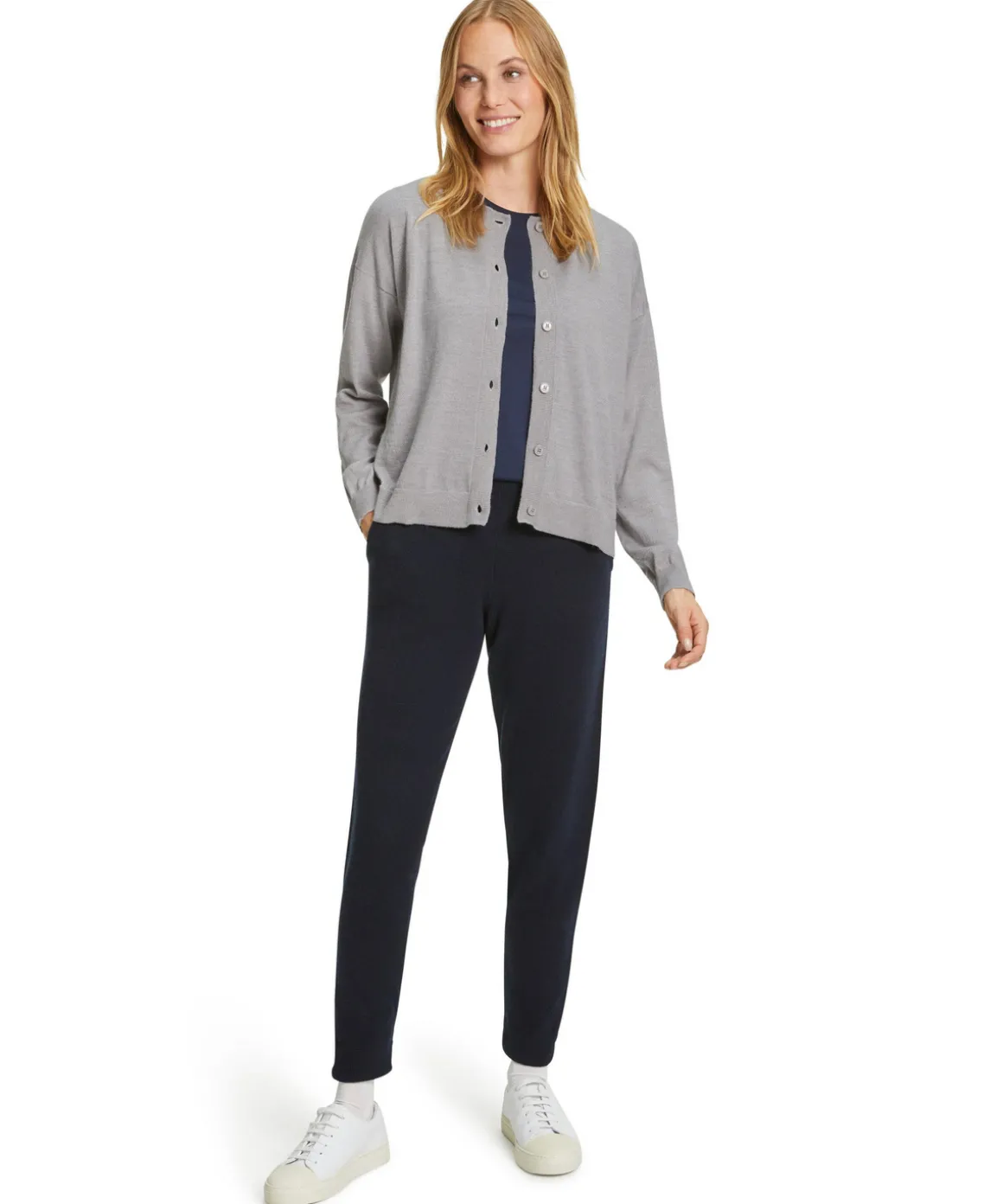 Damen Cardigan Rundhals