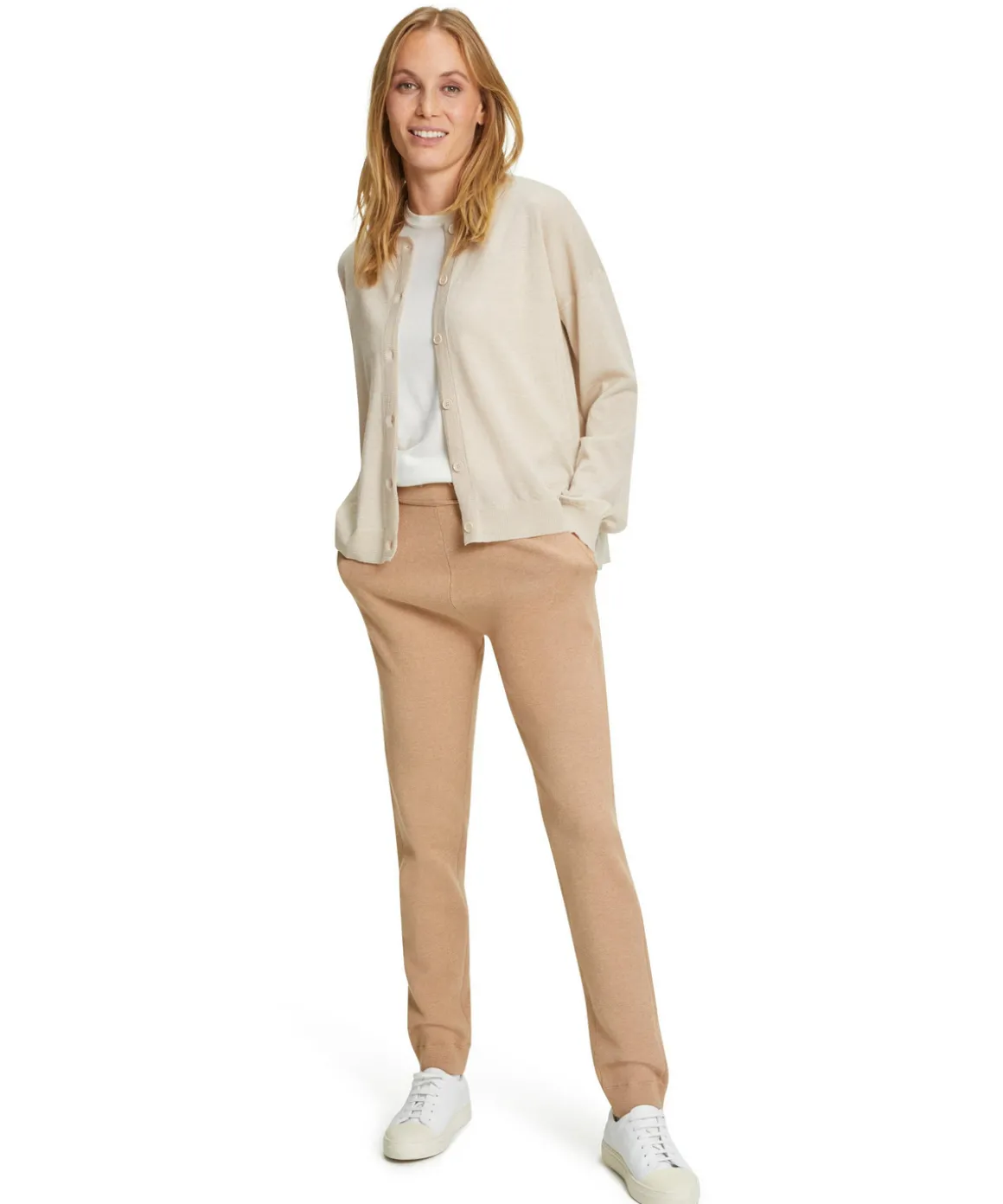 Damen Cardigan Rundhals