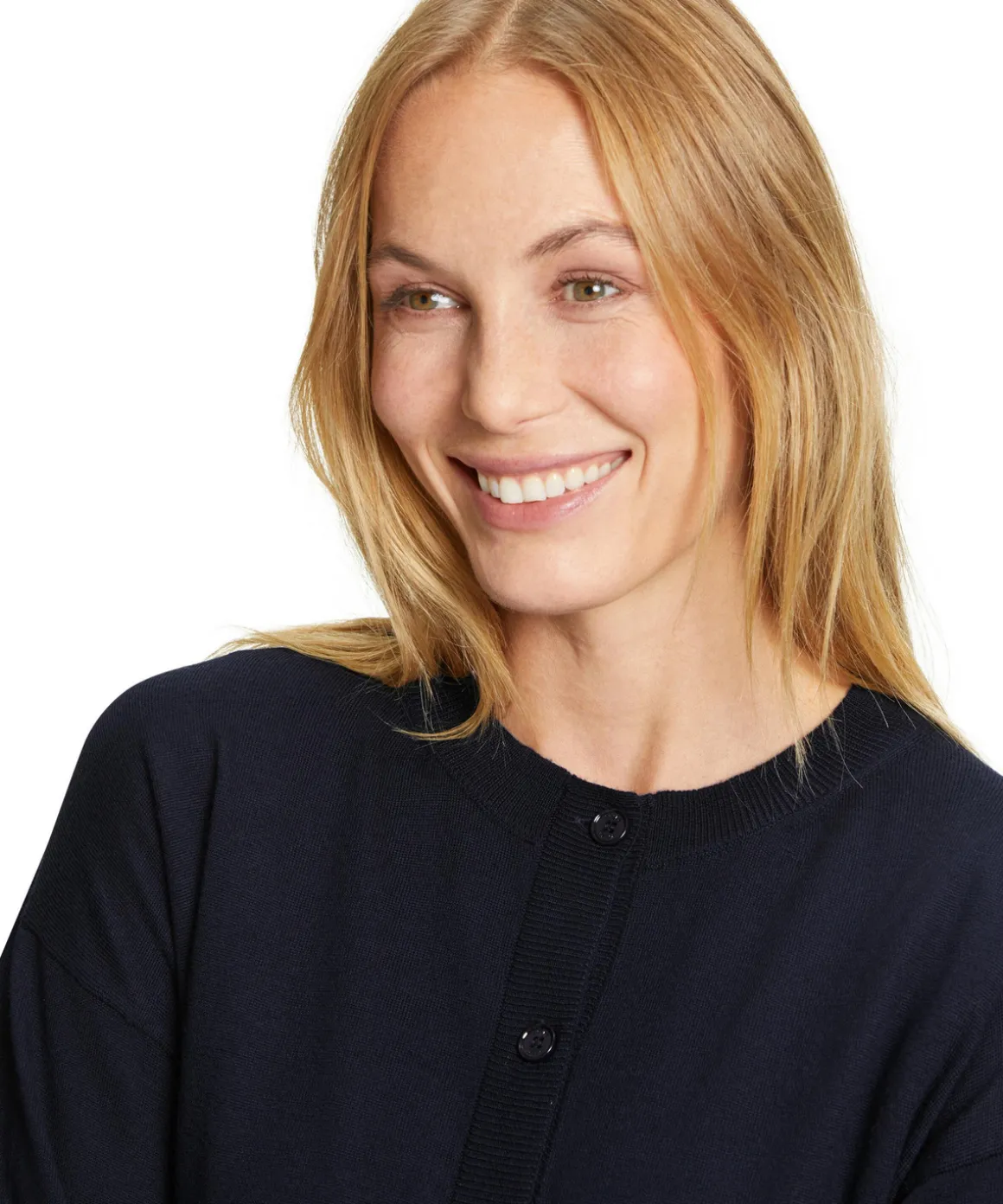 Damen Cardigan Rundhals