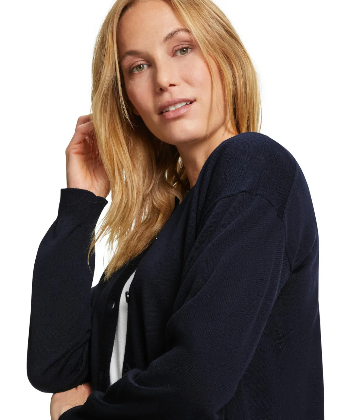 Damen Cardigan Rundhals