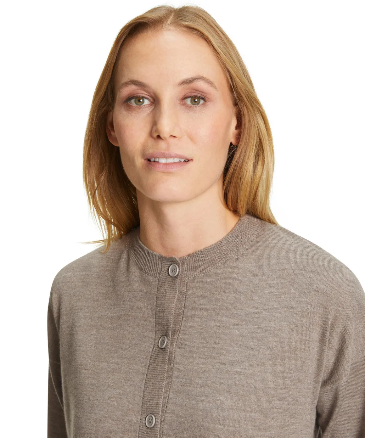 Damen Cardigan Rundhals