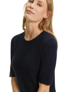 Damen Kleid Rundhals