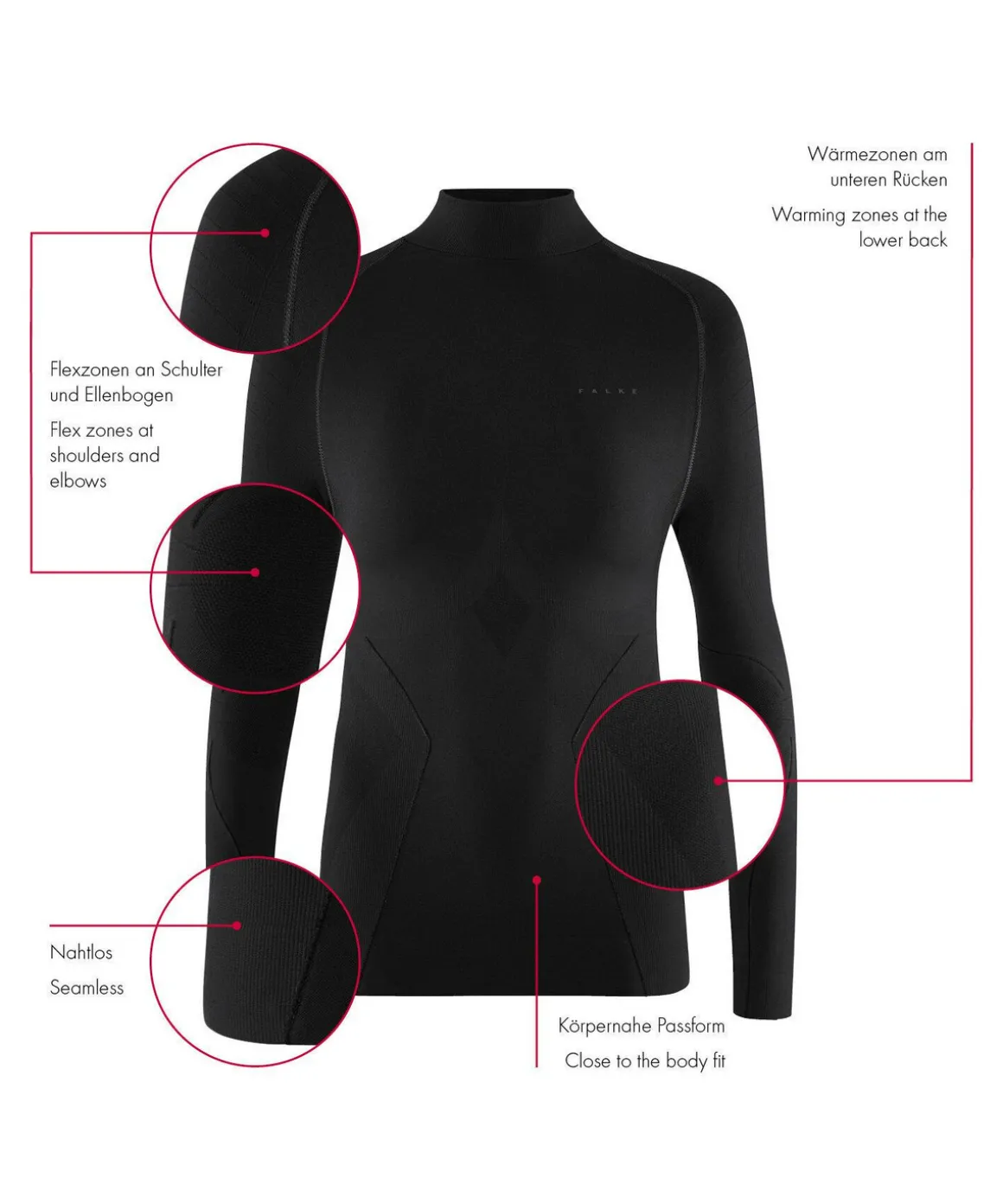Damen Langarmshirt Maximum Warm