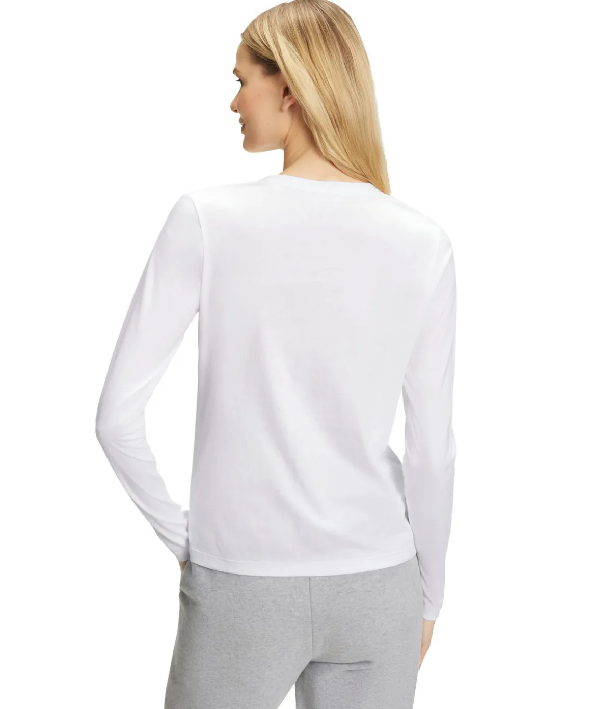 Damen Langarmshirt V-Ausschnitt