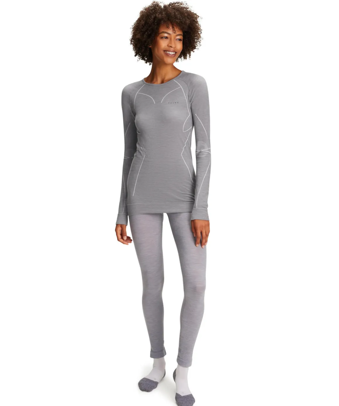 Damen Langarmshirt Wool-Tech