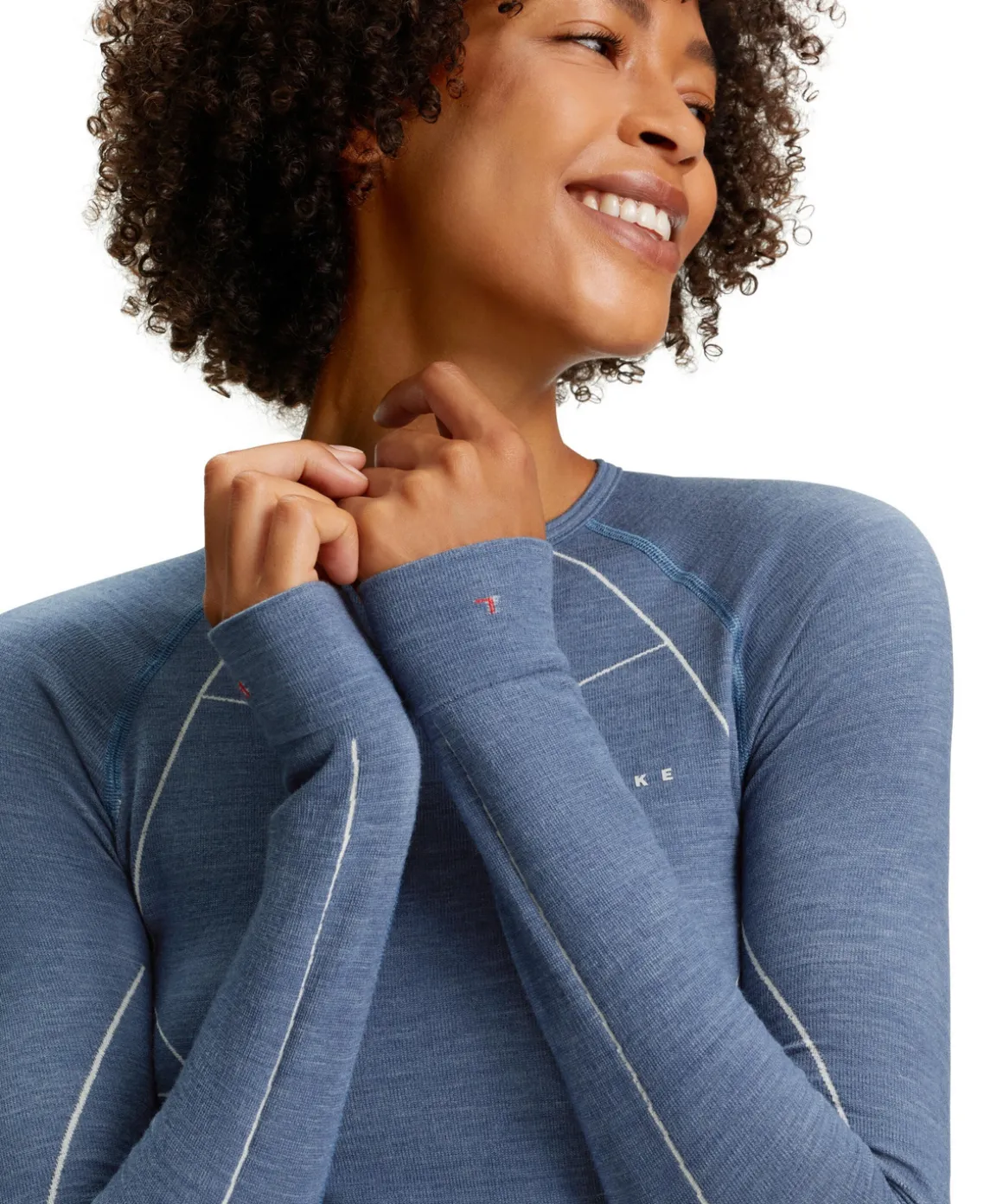 Damen Langarmshirt Wool-Tech