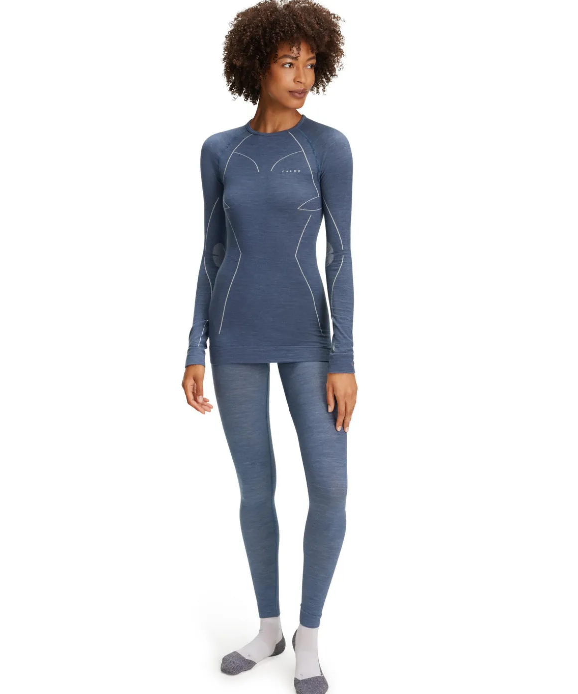 Damen Langarmshirt Wool-Tech