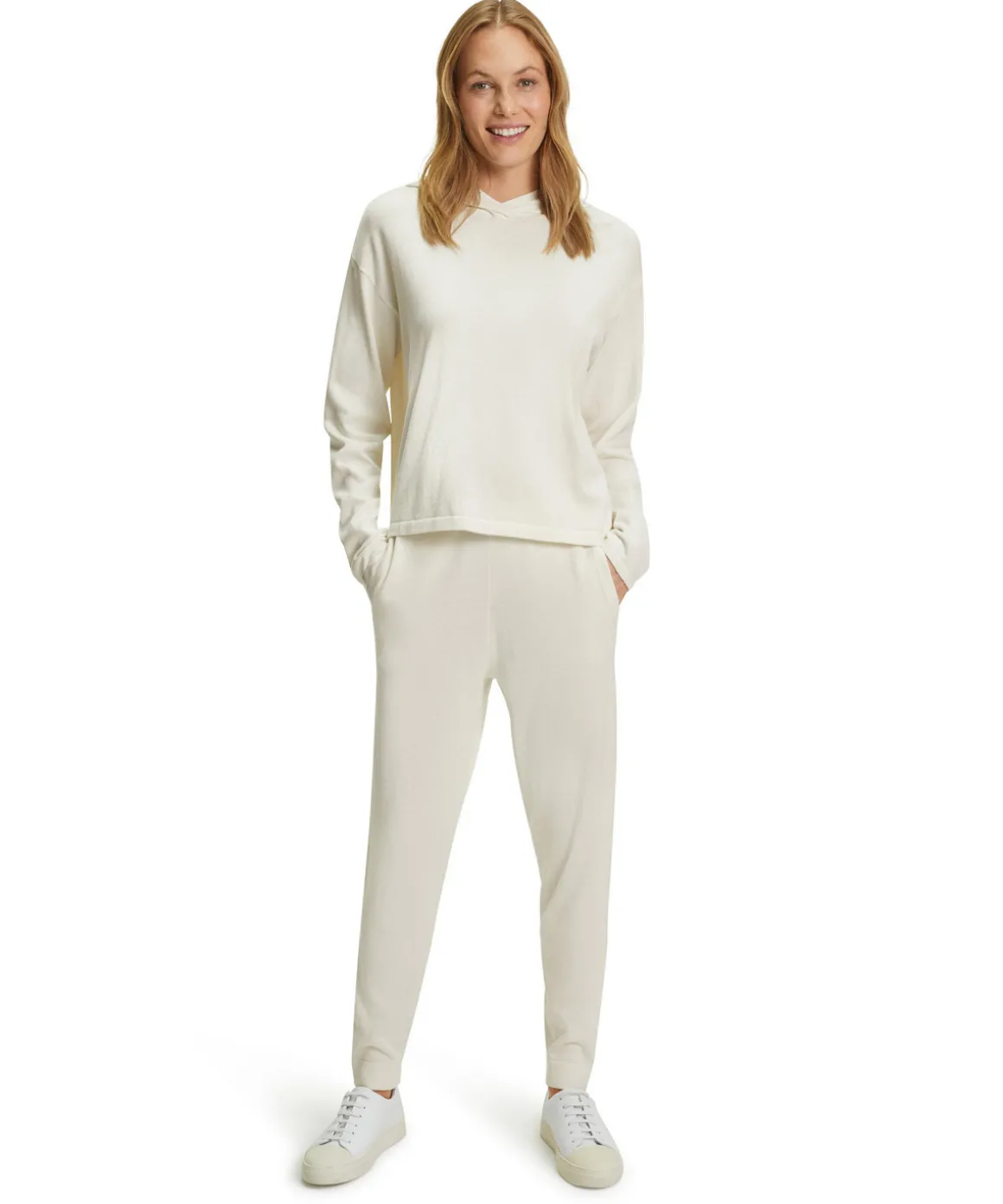 Damen Pullover Kapuze