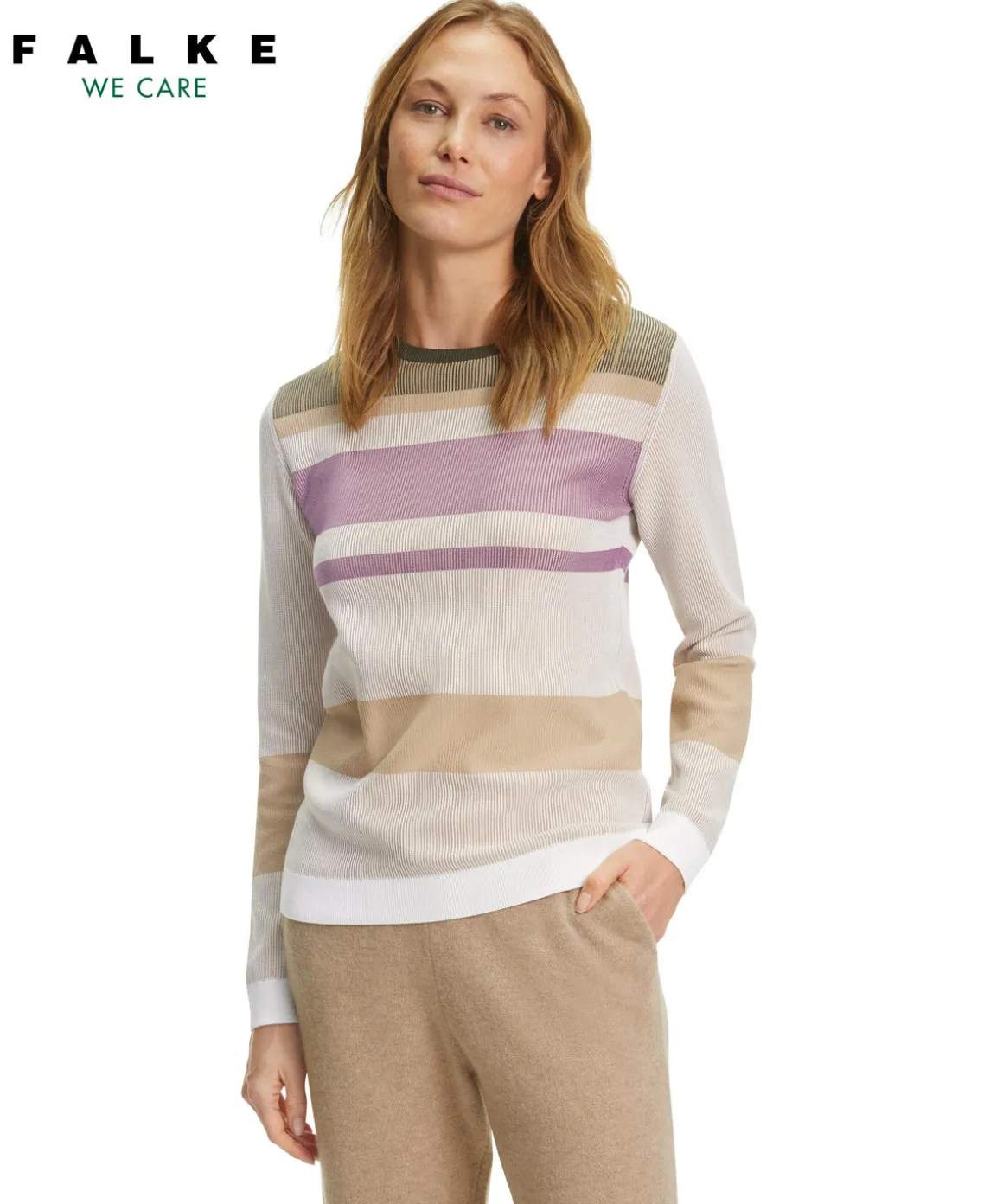Damen Pullover Rundhals