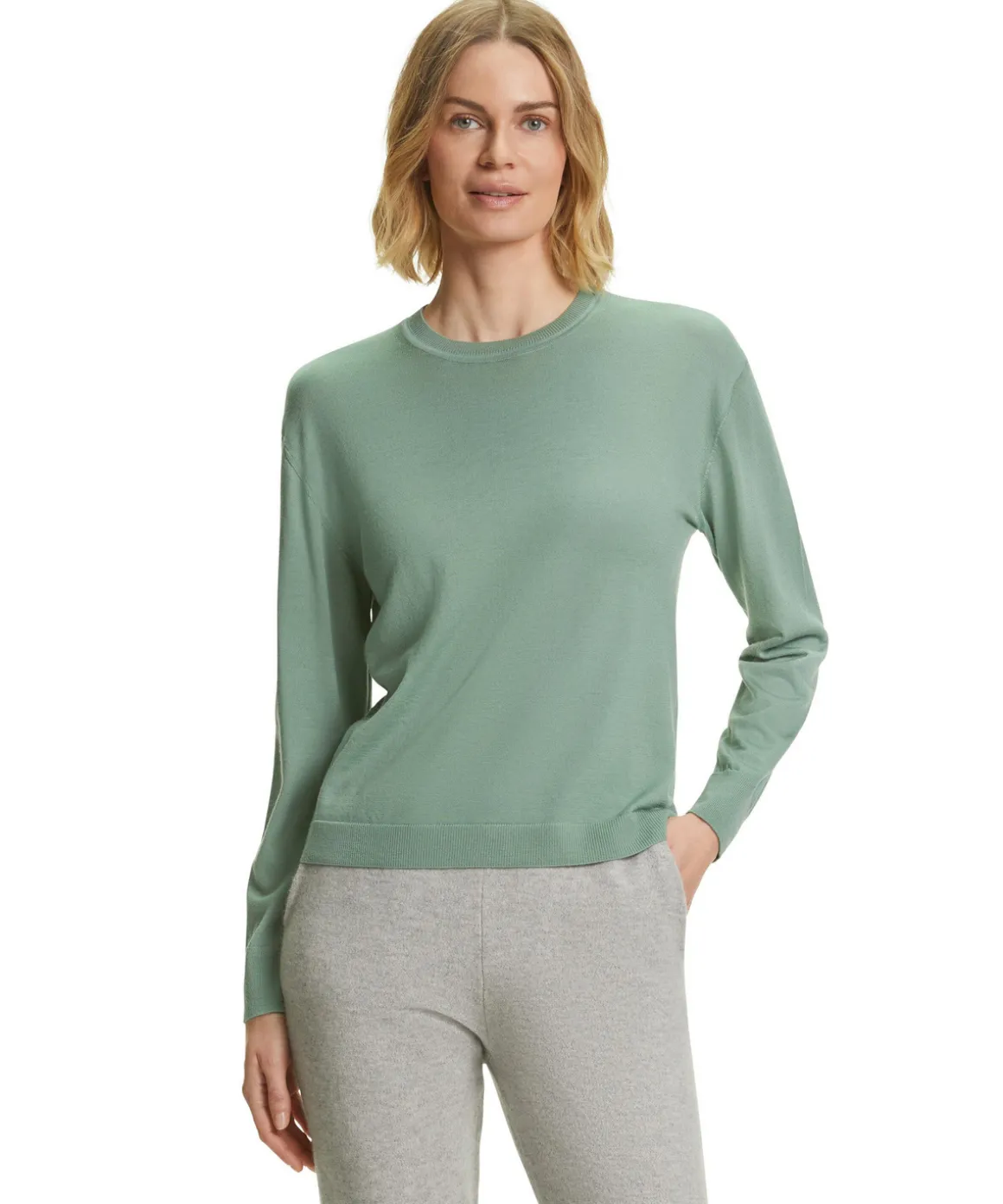 Damen Pullover Rundhals