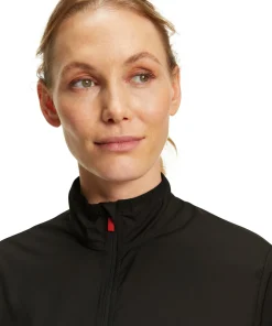 Damen Running Jacke Stehkragen