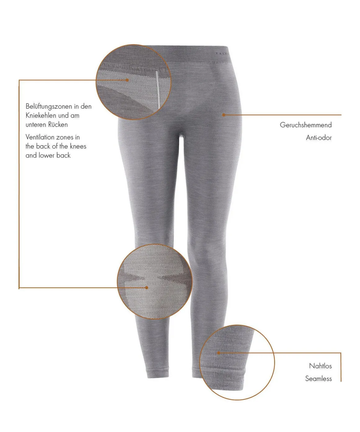 Damen Tights Wool-Tech