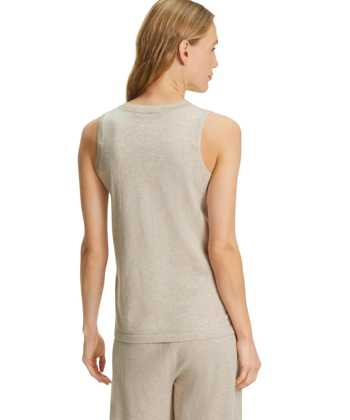 Damen Top Rundhals