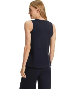 Damen Top Rundhals