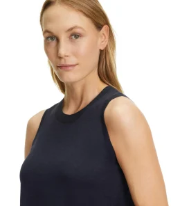 Damen Top Rundhals