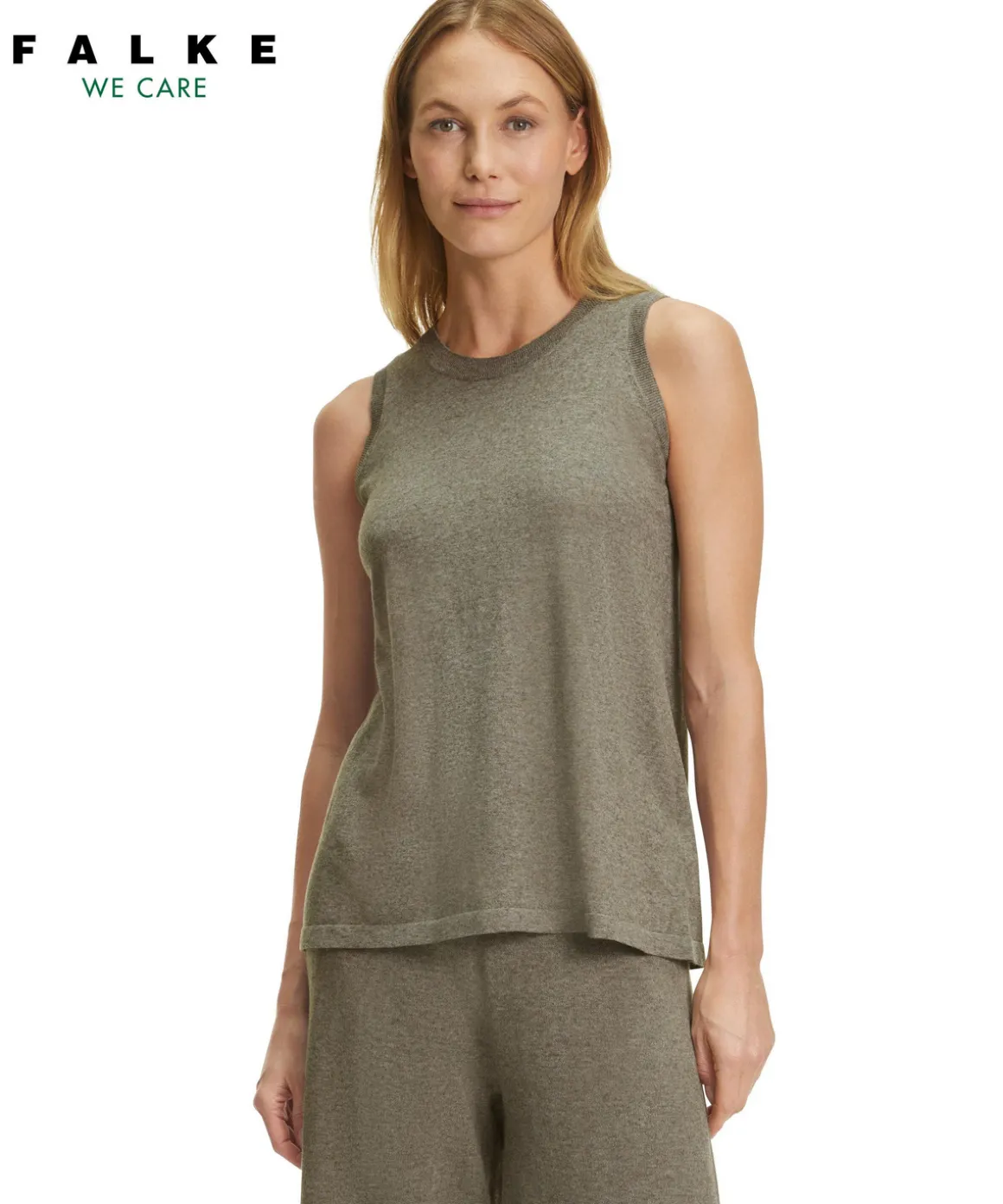 Damen Top Rundhals