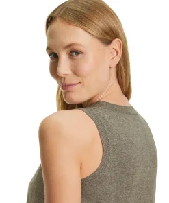 Damen Top Rundhals