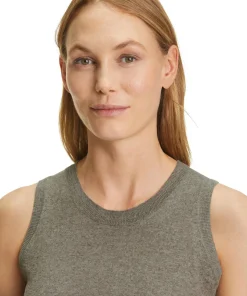 Damen Top Rundhals