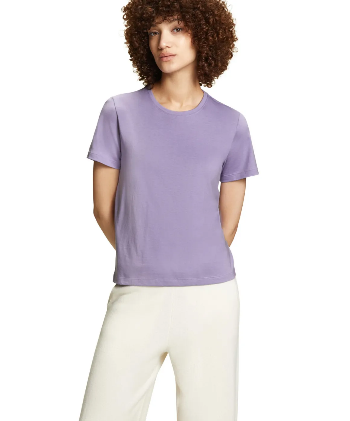 Damen T-Shirt Rundhals
