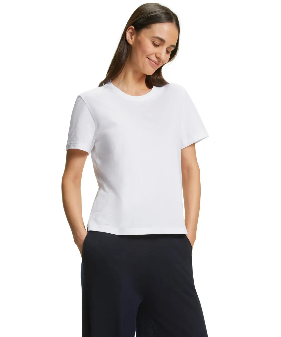 Damen T-Shirt Rundhals