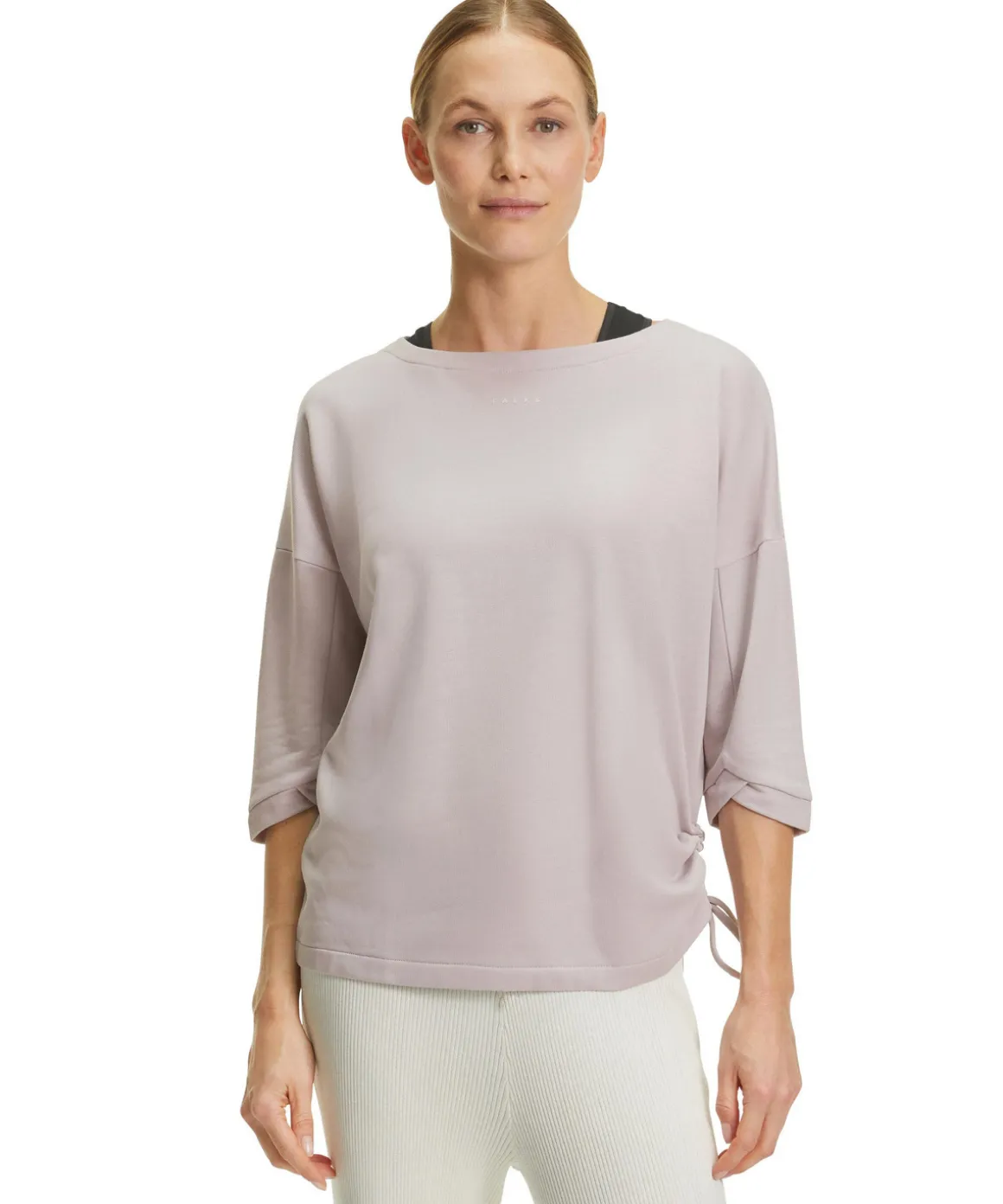 Damen Yoga Sweat U-Boot-Ausschnitt