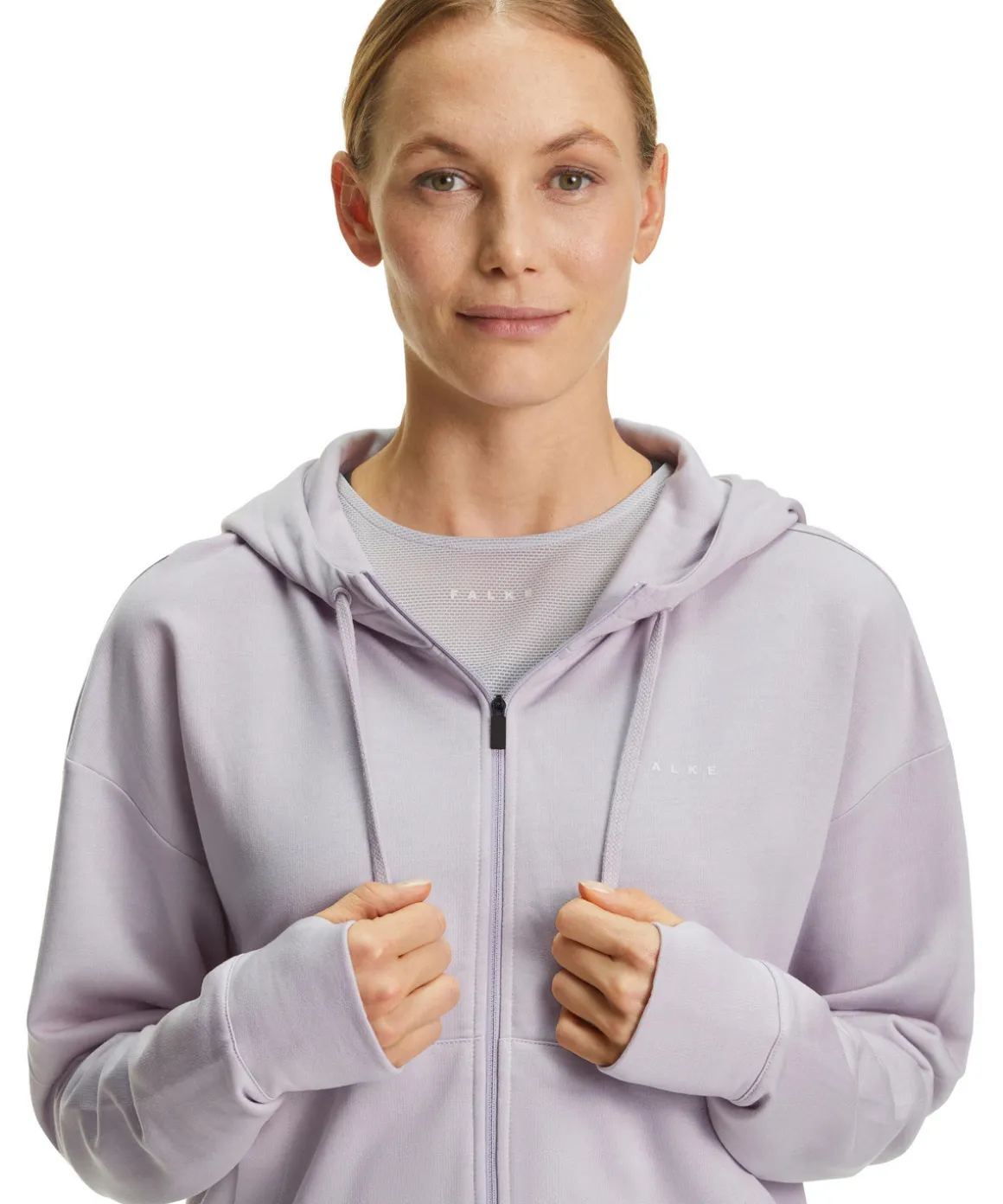 Damen Zip-Jacke Kapuze