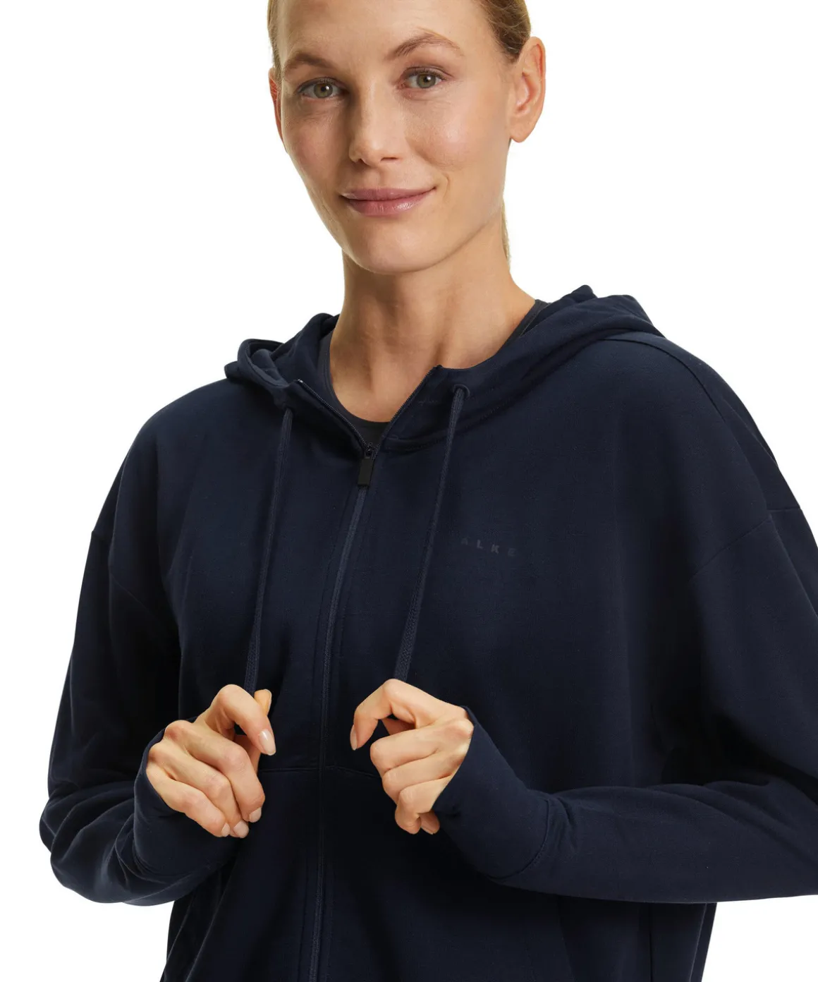 Damen Zip-Jacke Kapuze