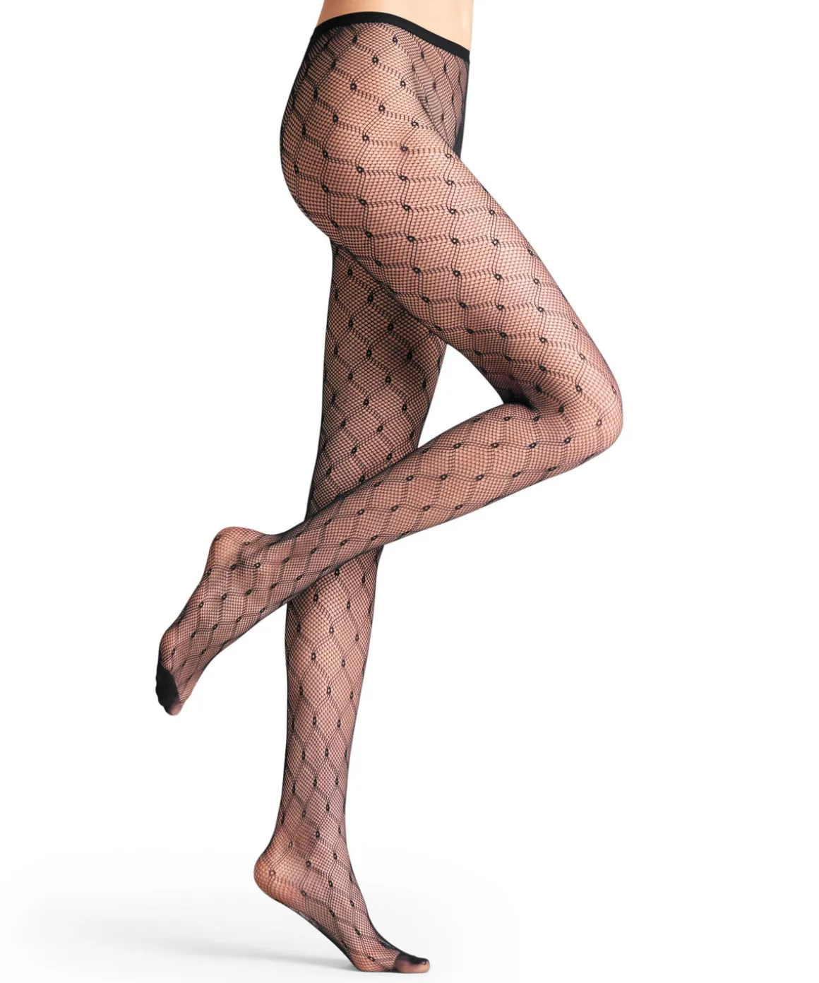 Diamond Net Damen Strumpfhose