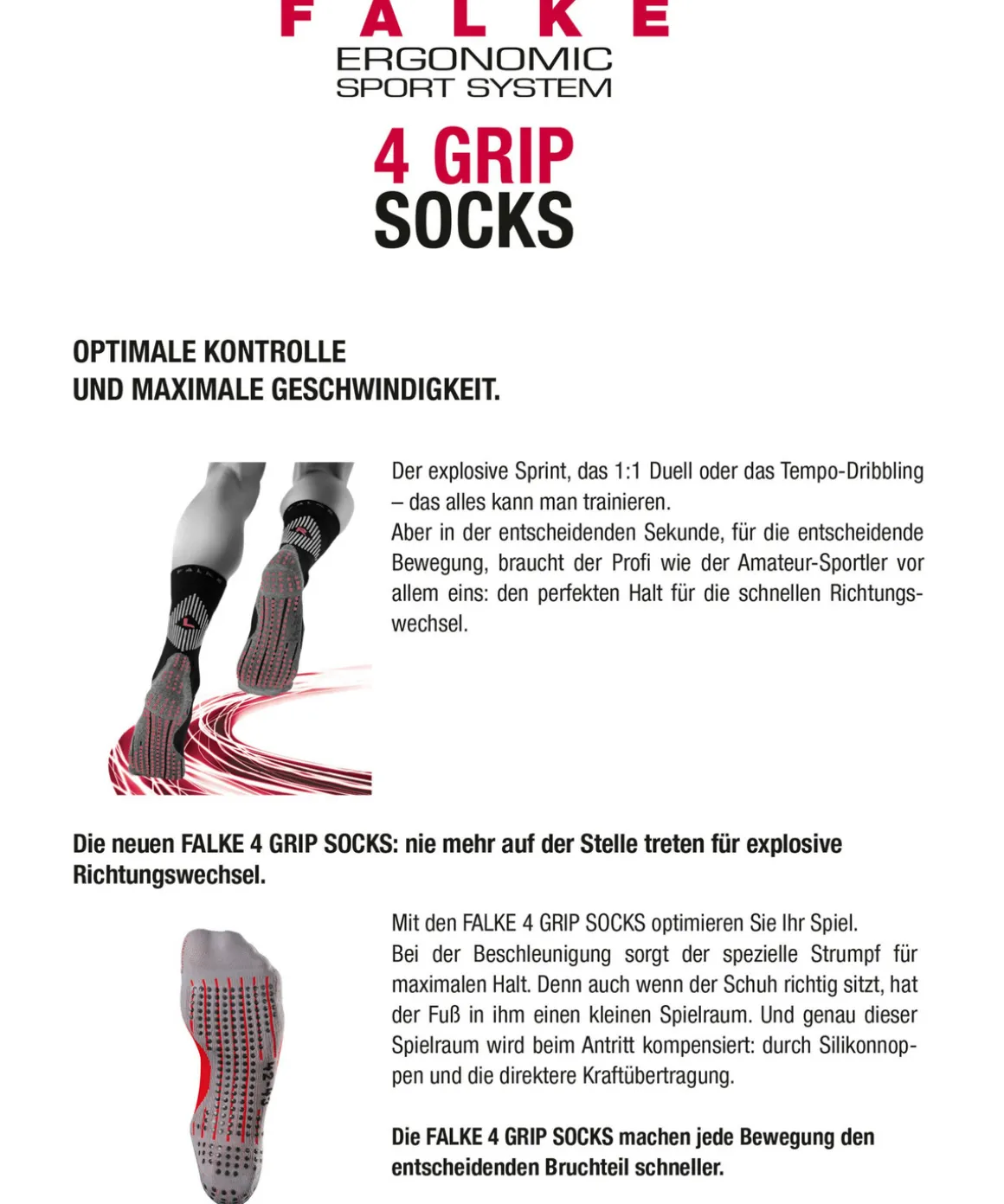 4Grip Unisex Socken