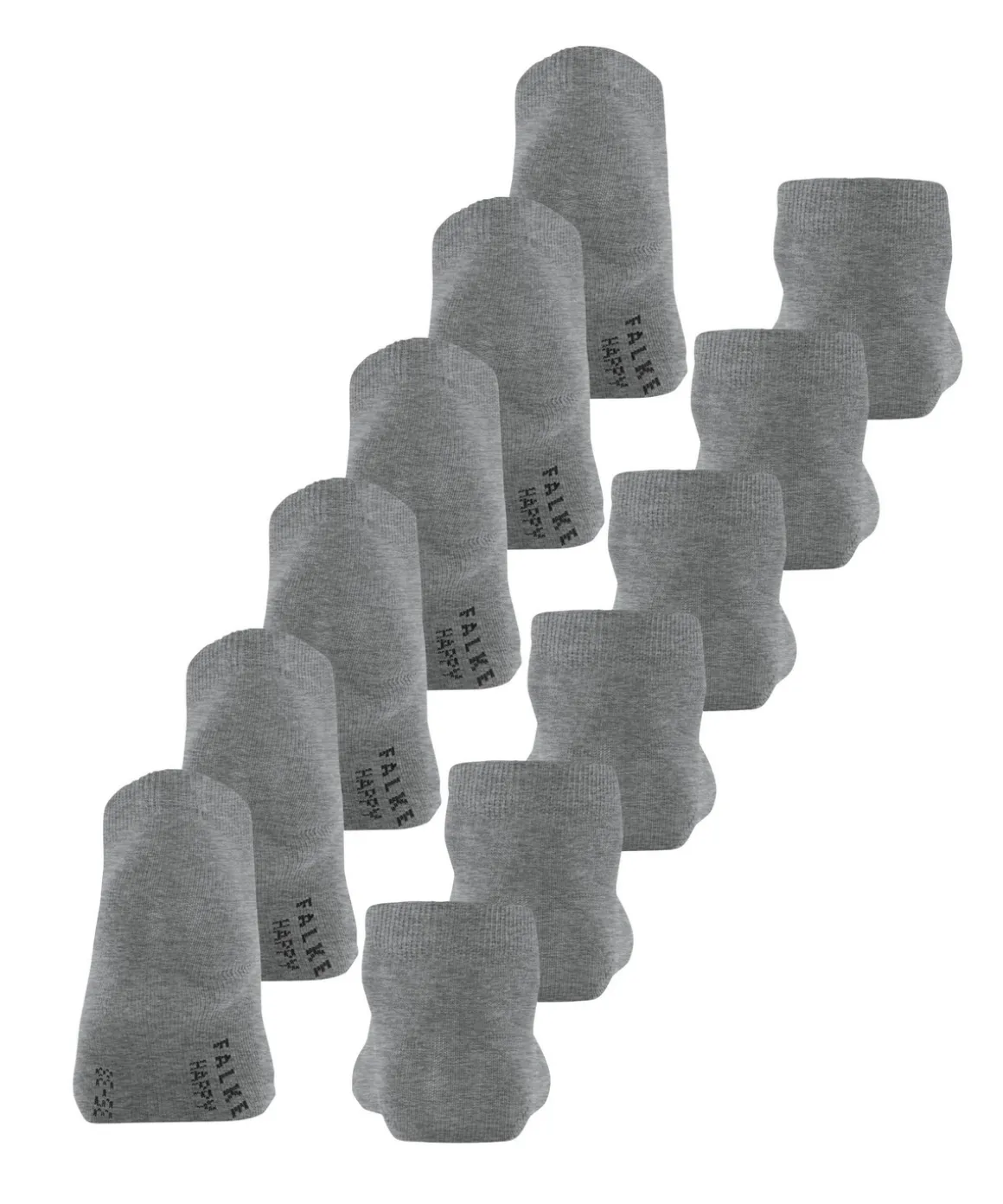Happy Bundle 6-Pack Damen Sneakersocken