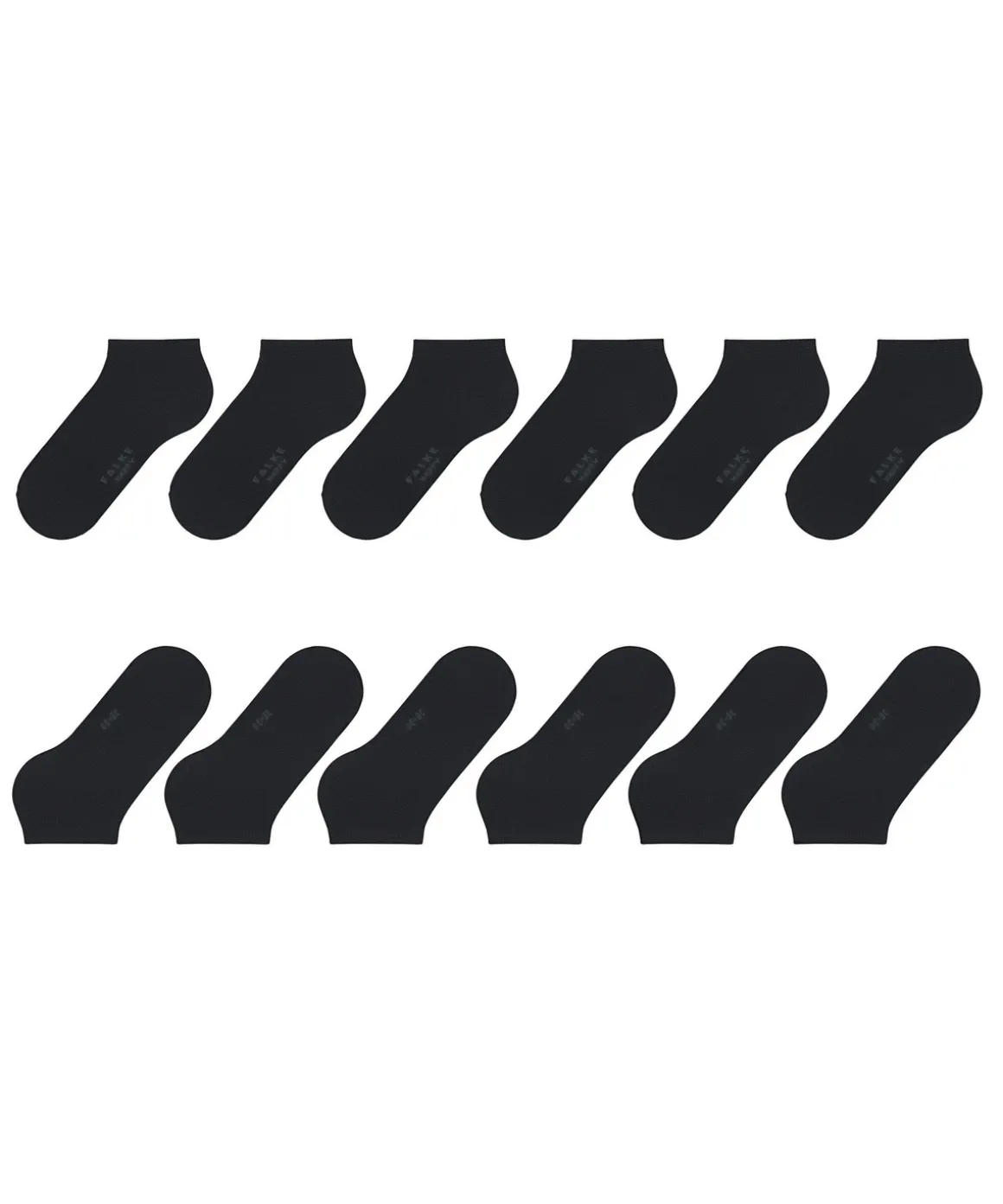 Happy Bundle 6-Pack Damen Sneakersocken