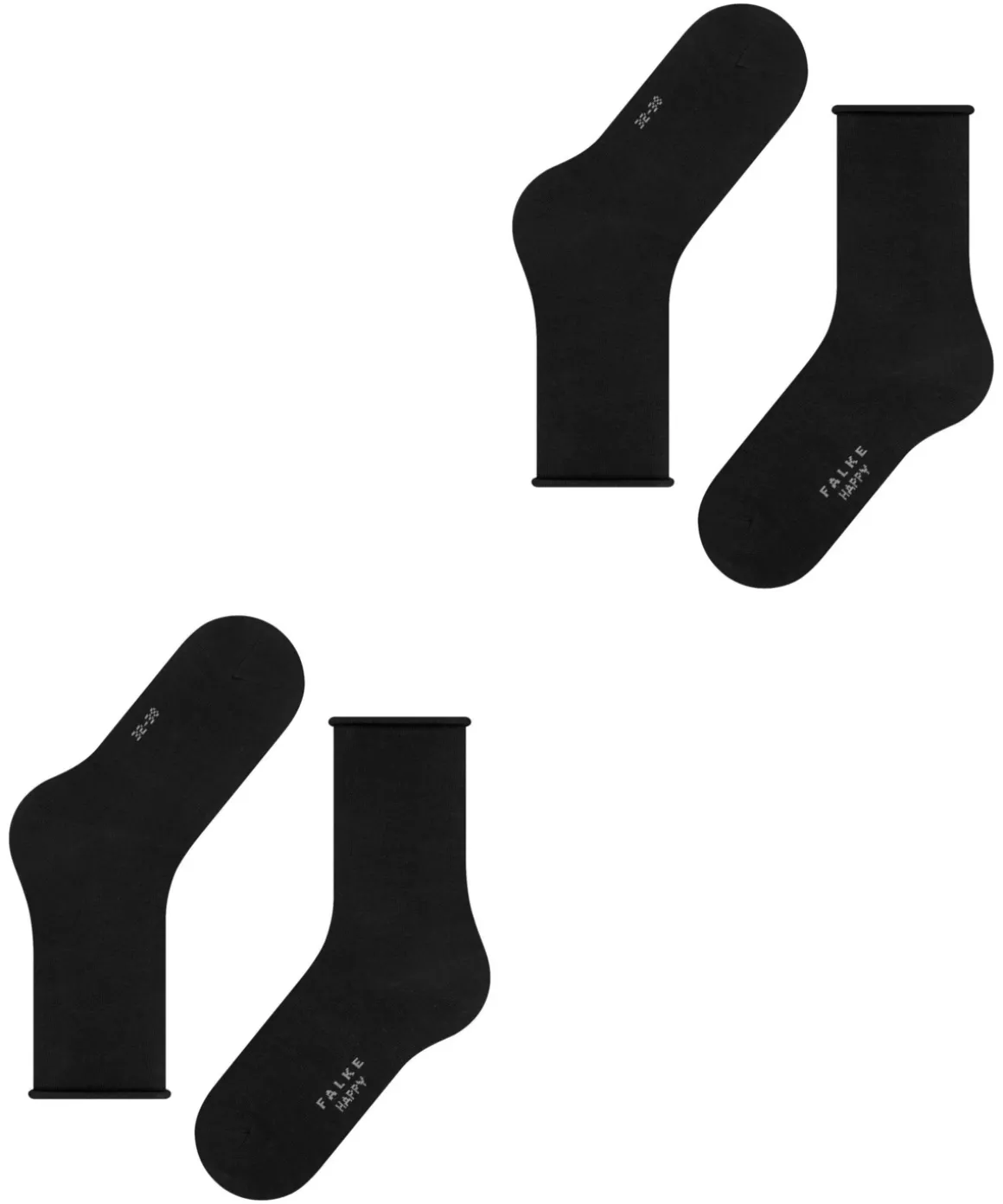 Happy 2-Pack Damen Socken