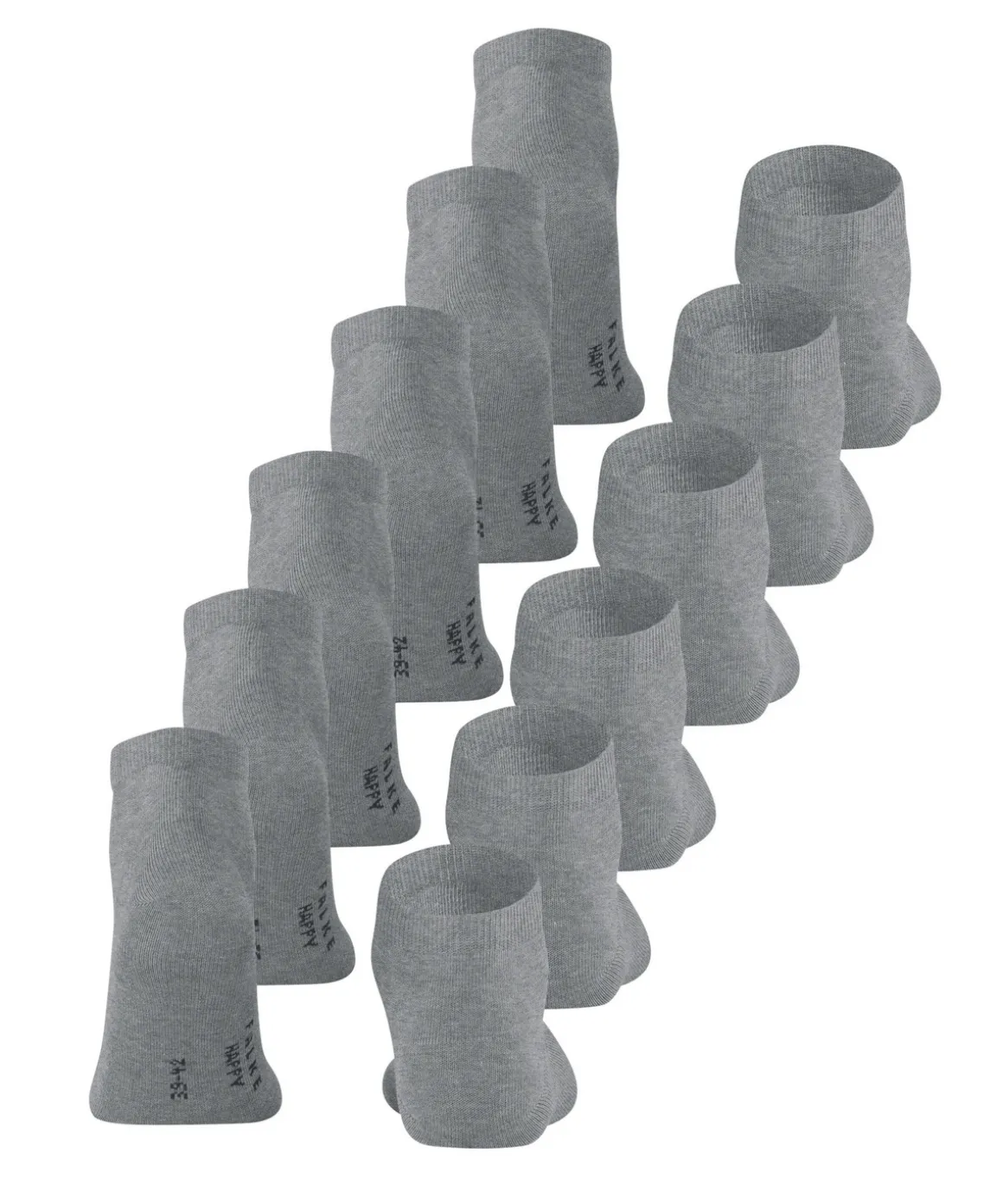 Happy 6-Pack Herren Sneakersocken