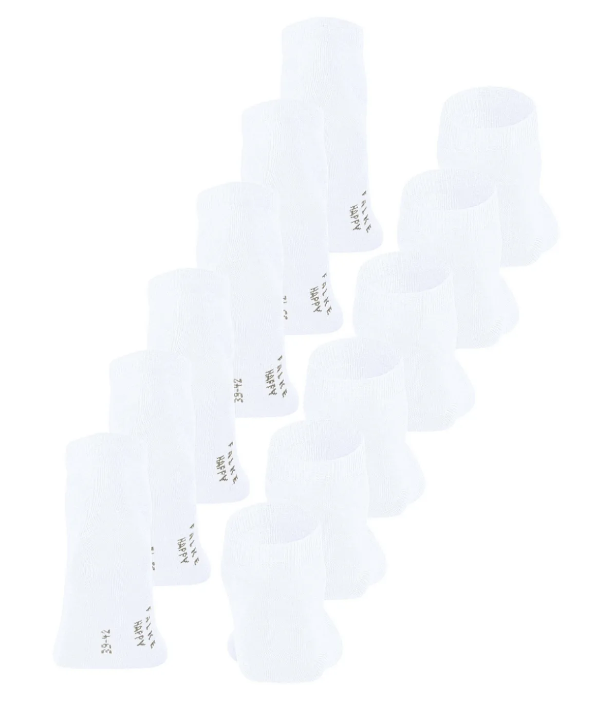 Happy 6-Pack Herren Sneakersocken