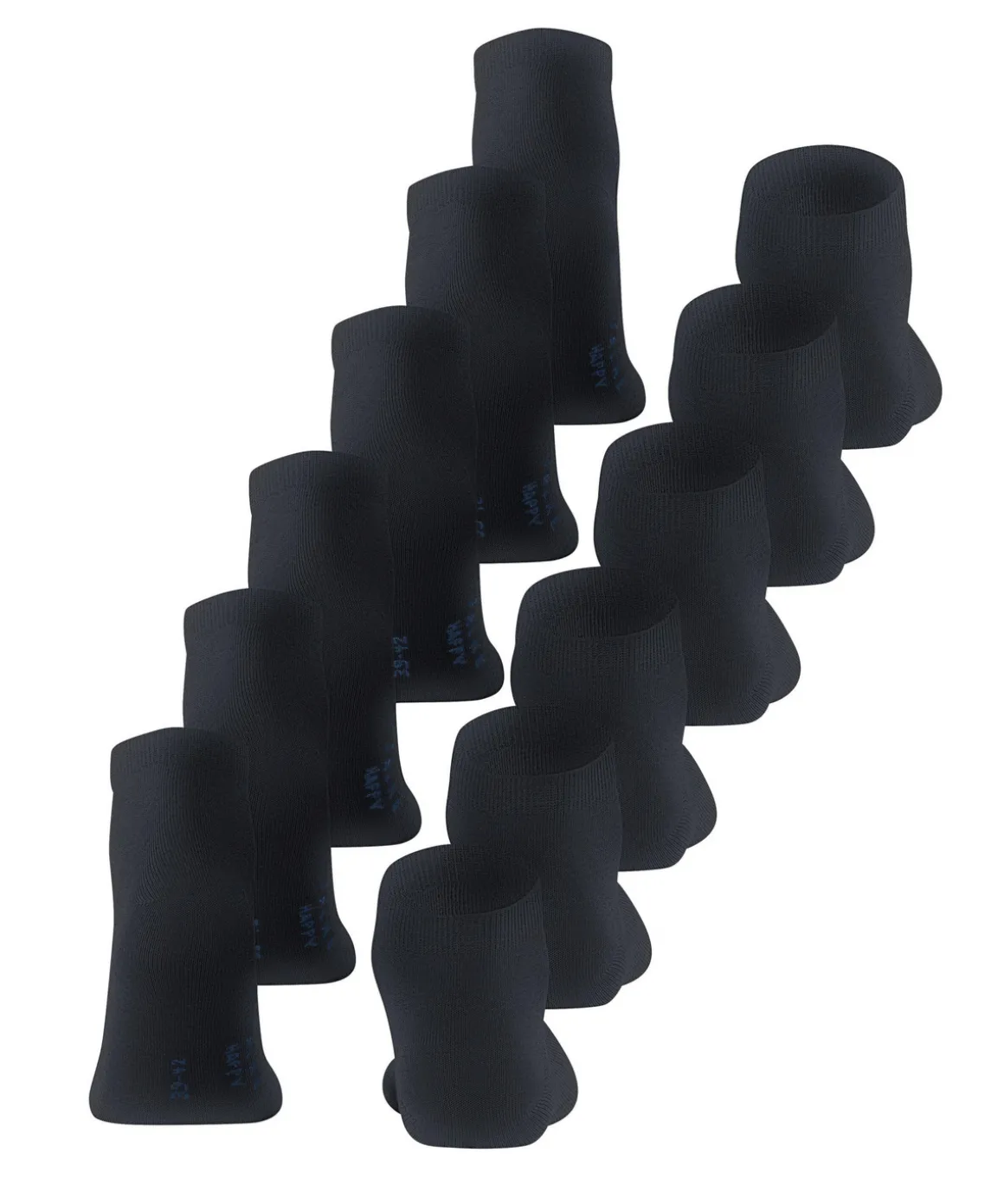 Happy 6-Pack Herren Sneakersocken