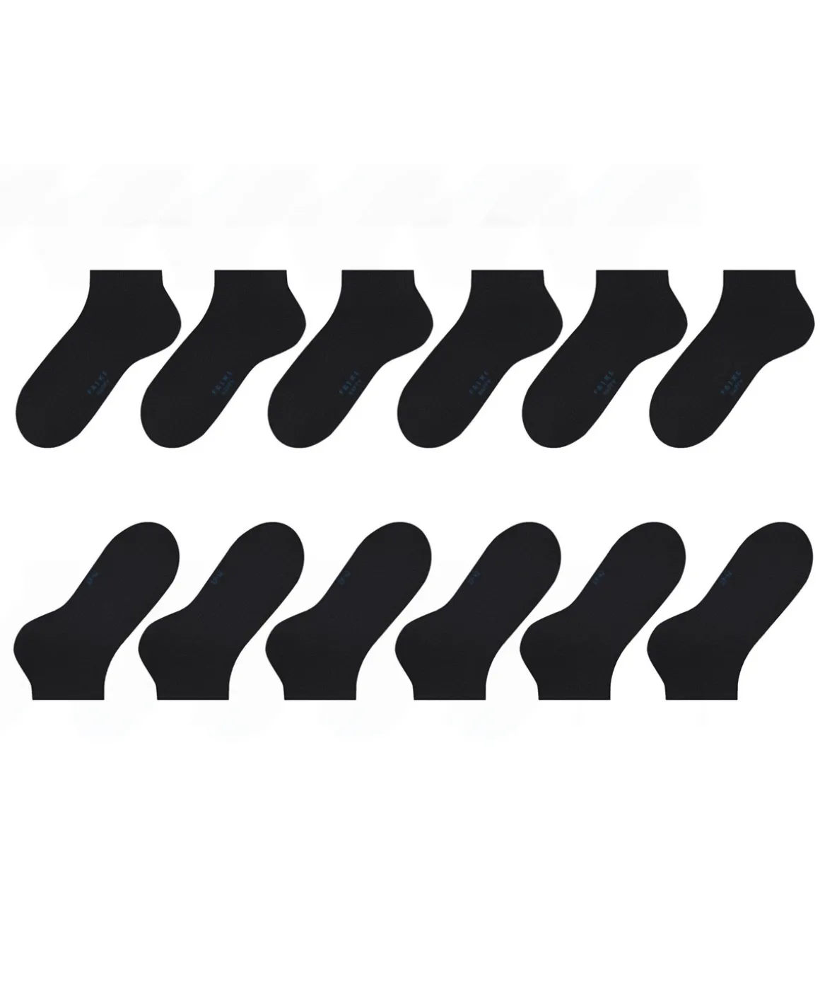 Happy 6-Pack Herren Sneakersocken