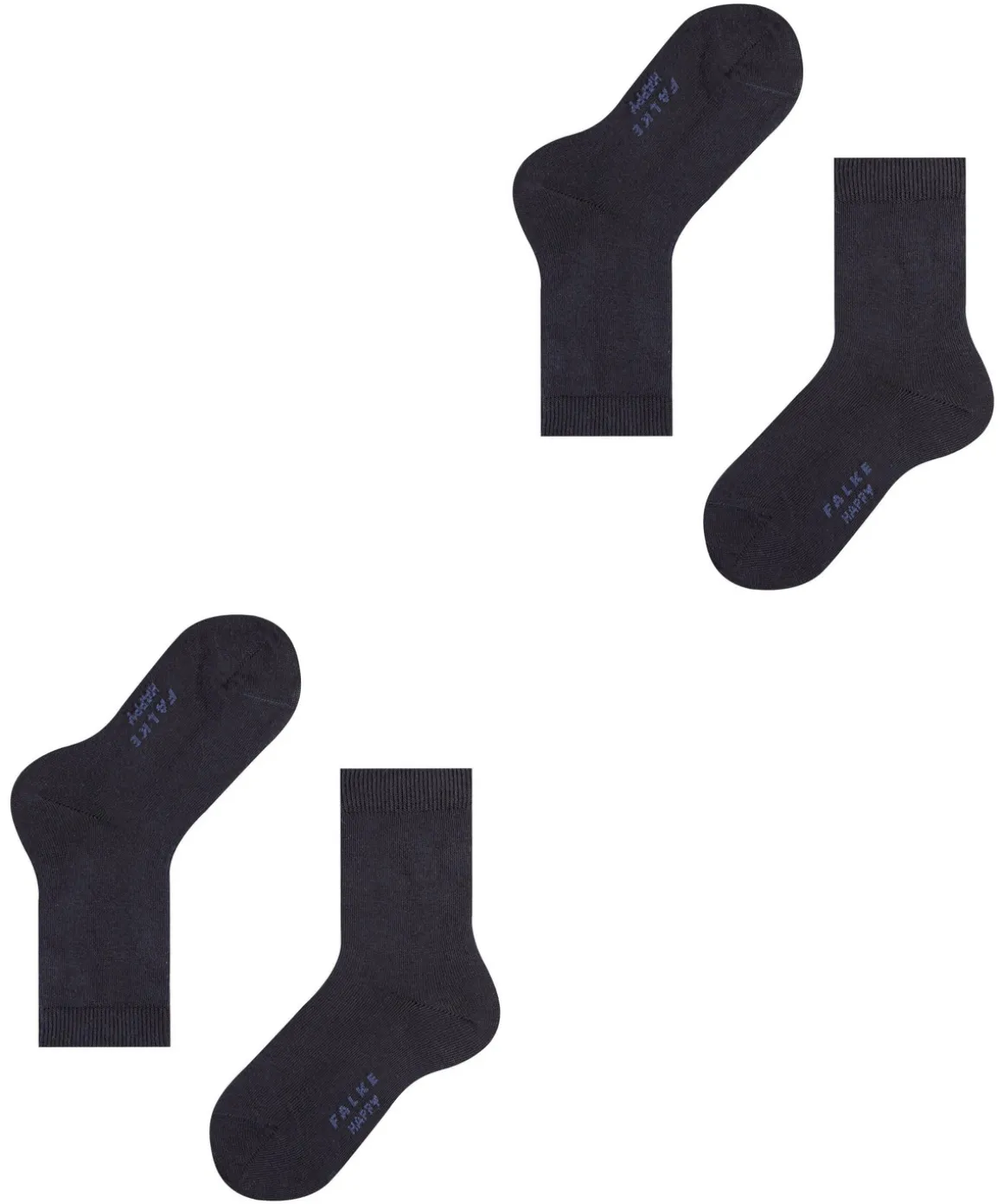 Happy 2-Pack Kinder Socken
