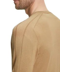 Herren Cardigan Collegekragen