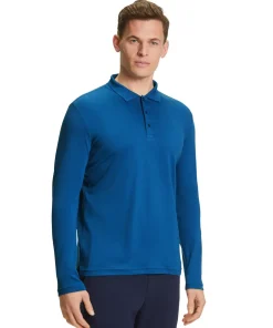 Herren Langarmshirt Polo